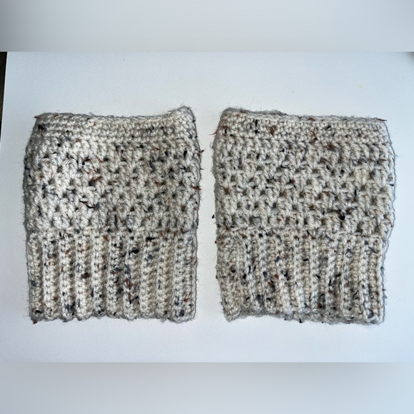 Hand-Woven Boot Cuffs - Picture 1 of 3